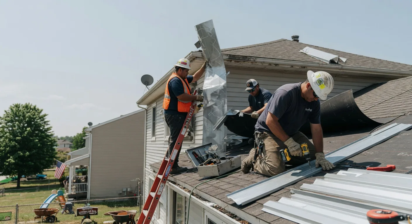 Metal Roof Repair in Coopers Mills, ME